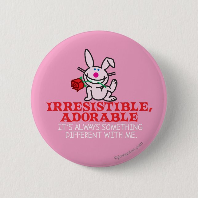 Always Something Different 2 Inch Round Button (Front)