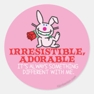 Always Something Different Classic Round Sticker