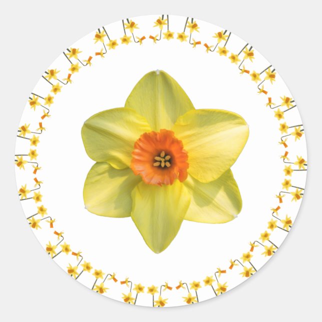 Always Spring Classic Round Sticker (Front)