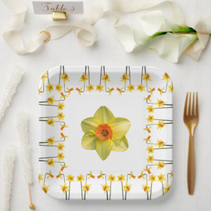 Always Spring. Paper Plate
