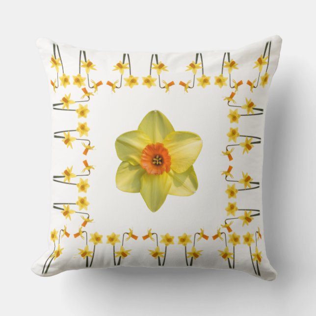 Always Spring Throw Pillow (Front)