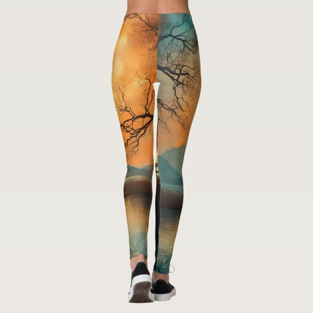 Always Stands With You Forever Leggings (Back)