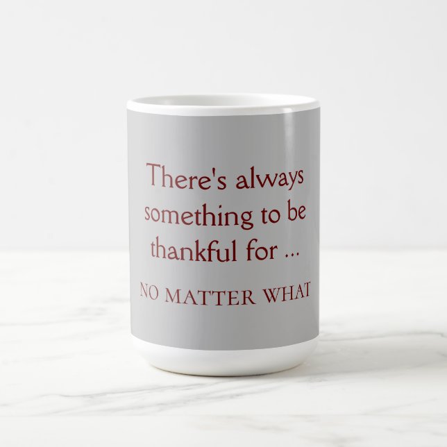 always thankful - mug (Center)
