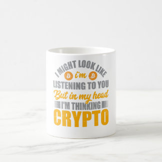 Always Thinking Crypto Coffee Mug