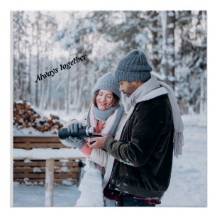 Always together metal print acrylic print