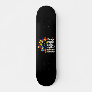 Always Unique - Autism Awareness Skateboard