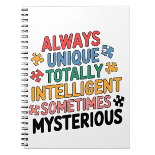 Always Unique Totally Intelligent Sometimes Notebook