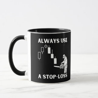 Always use a Stop Loss in Trading Mug