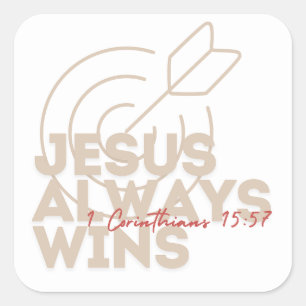 Always wins Sticker