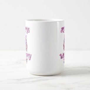 Always With My Cat Devoted Feline Lover Design Coffee Mug