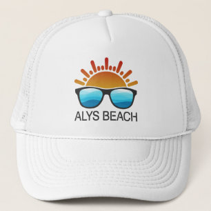Alys Beach Sunglasses Trucker Hat