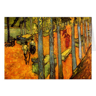 Alyscamps by Vincent Van Gogh