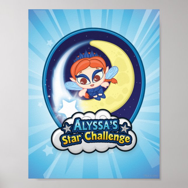 Alyssa's Star Challenge Poster (Front)