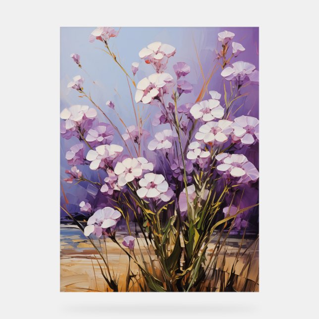 Alyssum doux - Impasto Floral (Recto)