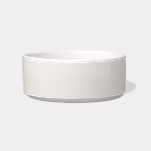 Alyssum White Solid Colour, Light Neutral Colours Bowl