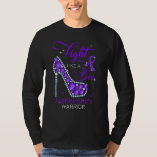 Alzheimer S Warrior 2022 Fight Like A Boss High He T-Shirt