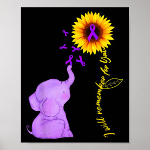 Alzheimerheimer Awareness I Will Remember For You  Poster