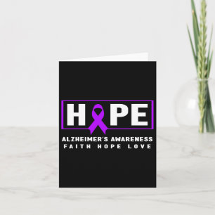 Alzheimerheimer’s Awareness - Warrior Heimer’s Awa Card