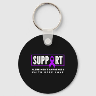 Alzheimerheimer’s - Warrior Heimer’s Awareness Keychain