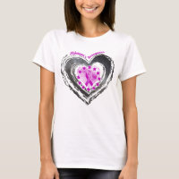 Alzheimer's awareness heart