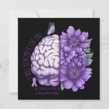 Alzheimer's Awareness I Will Remember For You