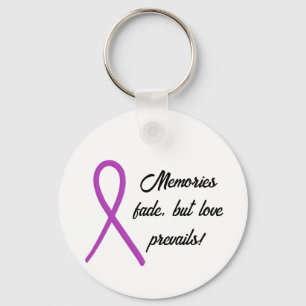 Alzheimer's Awareness Keychain