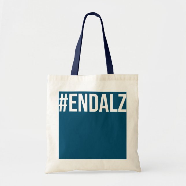 alzheimers awareness purple ribbon dementia mom tote bag (Front)