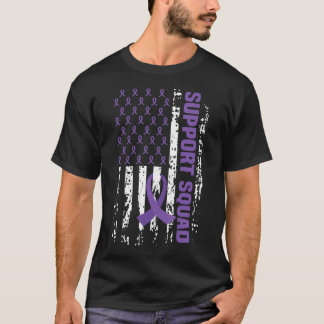 Alzheimer'S Awareness Shirt Support Squad Alzheime