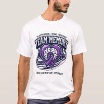 Alzheimer's Day Team Memory Collegiate Ribbon