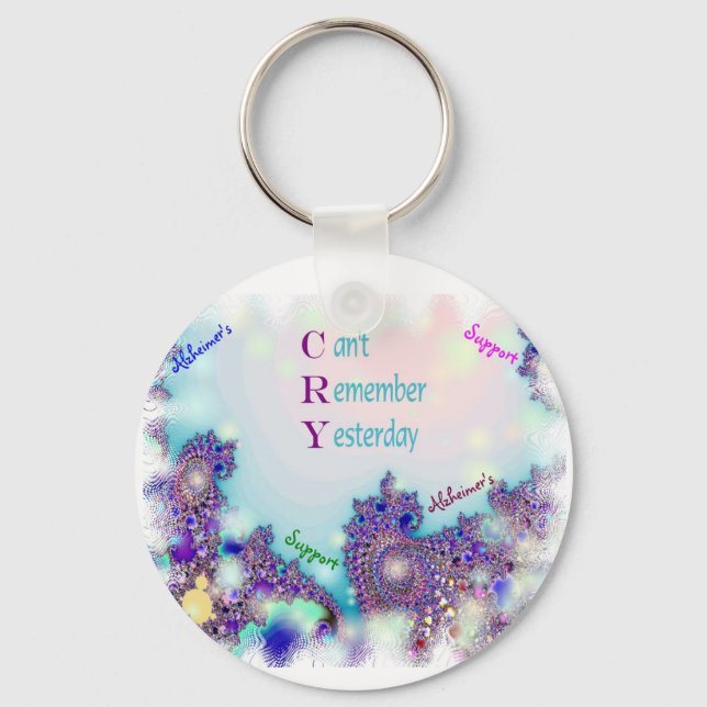 Alzheimer's Support Keychain (Front)