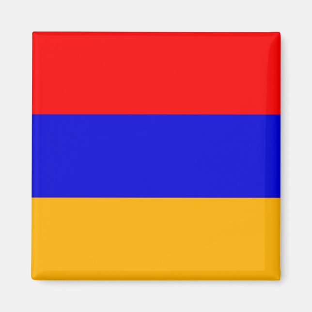 AM - Armenia - Armenian Flag Magnet (Front)