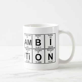 Am-B-I-Ti-O-N (ambition) - Full Coffee Mug