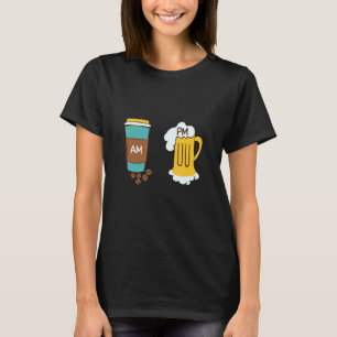 AM Coffee PM Win 10 T-Shirt
