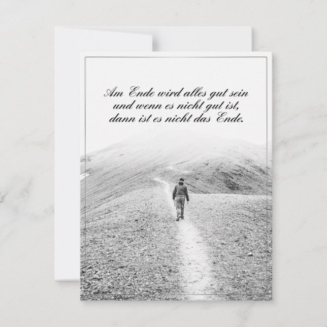 Am Ende wird alles gut sein (Front)