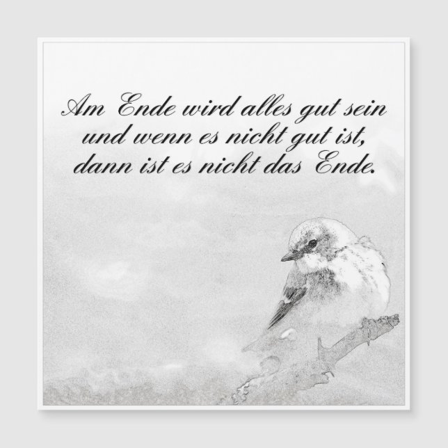 Am Ende wird alles gut sein (Front)