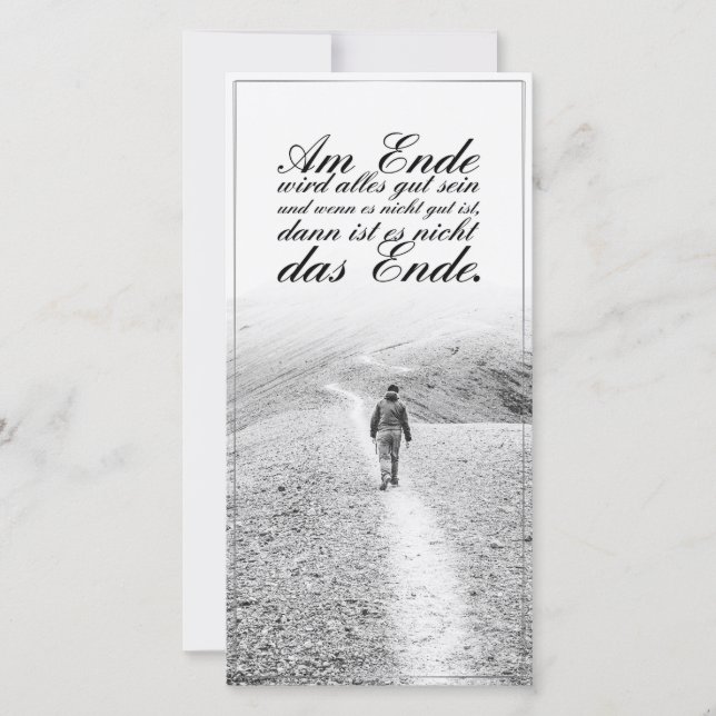 Am Ende wird alles gut sein (Front)