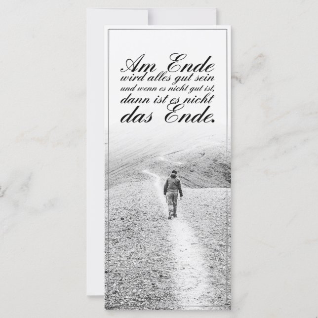 Am Ende wird alles gut sein (Front)