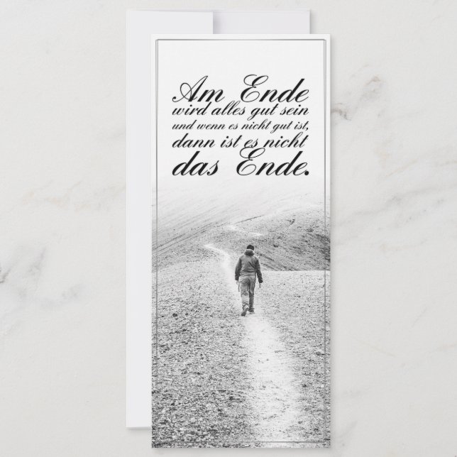Am Ende wird alles gut sein (Front)