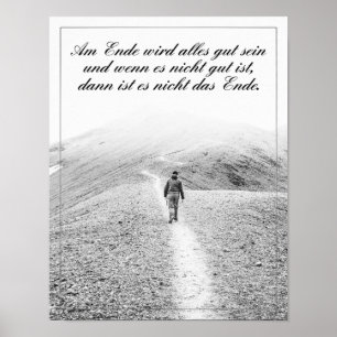 Am Ende wird alles gut sein Poster