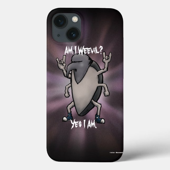 Am I Weevil Heavy Metal Cartoon Case-Mate iPhone Case (Back)