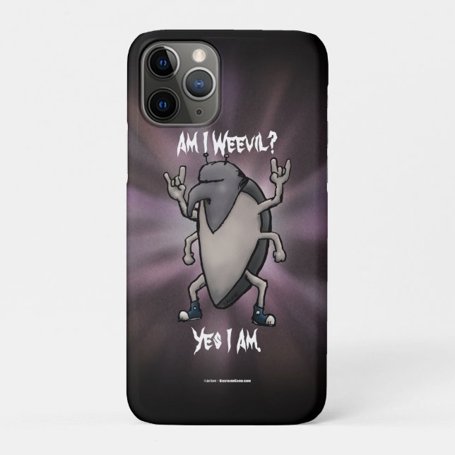 Am I Weevil Heavy Metal Cartoon Case-Mate iPhone Case (Back)