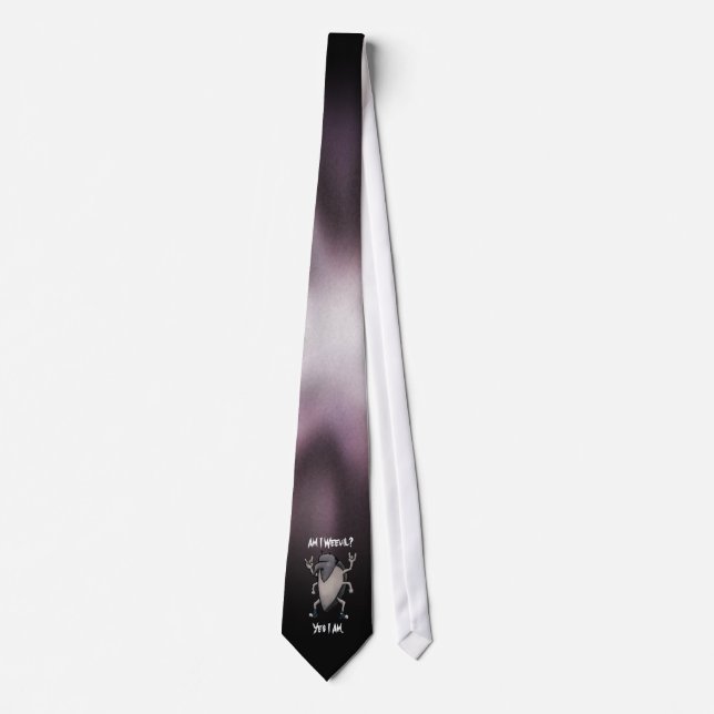 Am I Weevil Heavy Metal Cartoon Tie (Front)