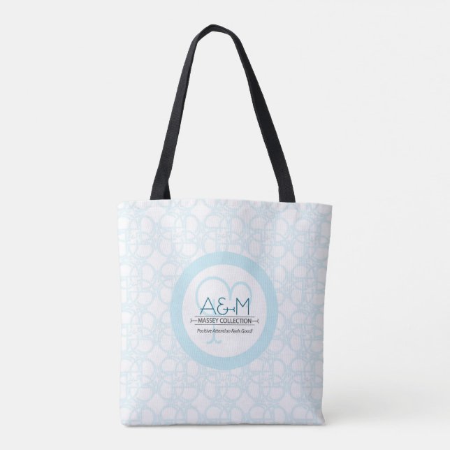 AM Positive Attention Feels Good Tote Bag (Back)