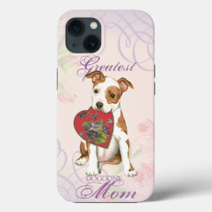 Am Staff Heart Mom iPhone 13 Case