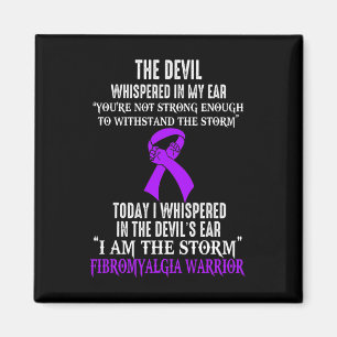 Am The Storm Fibromyalgia Awareness Warrior Magnet