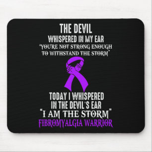 Am The Storm Fibromyalgia Awareness Warrior Mouse Pad