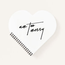 Am Too Messy - Carnet drôle et relatif