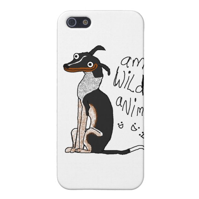 Am Wild Animal iPhone Case (Back)