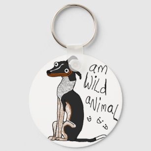 Am Wild Animal Keychain