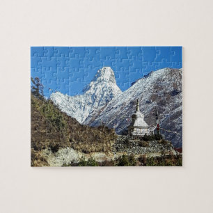 Ama Dablam, Sagarmatha, Everest trail views /Nepal Jigsaw Puzzle